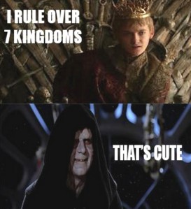 Game of Thrones vs Star Wars